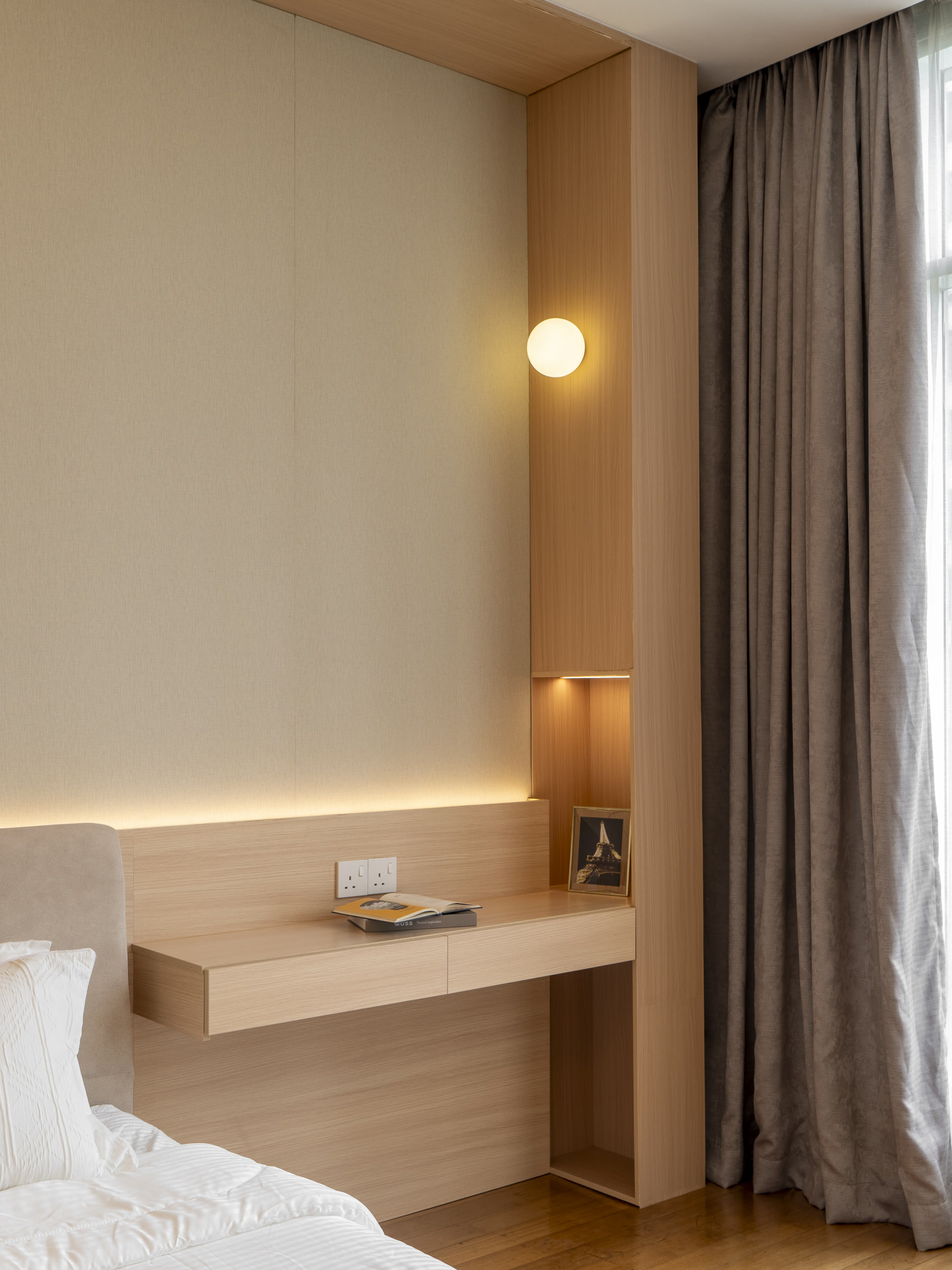 Joinery detail from Quadro Residences, KLCC