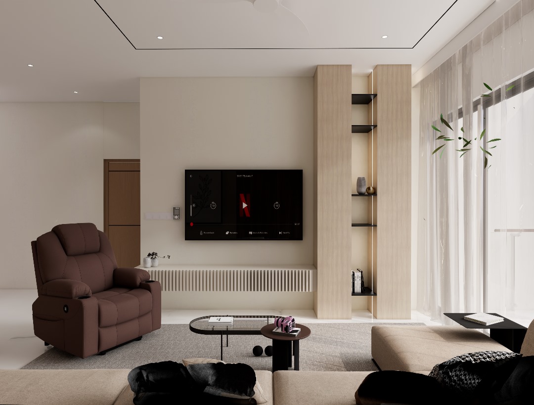 Contemporary living room from TRX Residence Unit 03, TRX